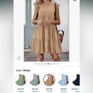 Brand new with tag babydoll dress.